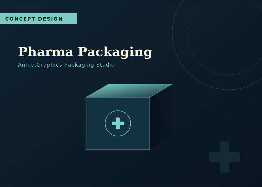 Medicine & Pharma Packaging — AniketGraphics concept packaging design