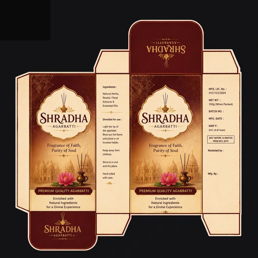 Custom Box Packaging Design — AniketGraphics packaging design