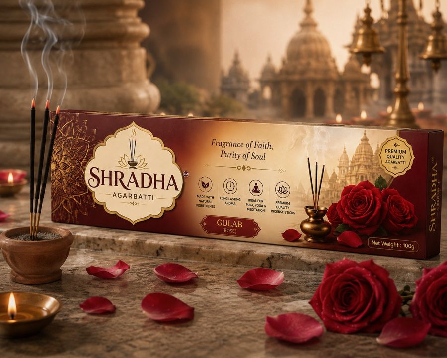 Agarbatti Packet Design — AniketGraphics packaging design