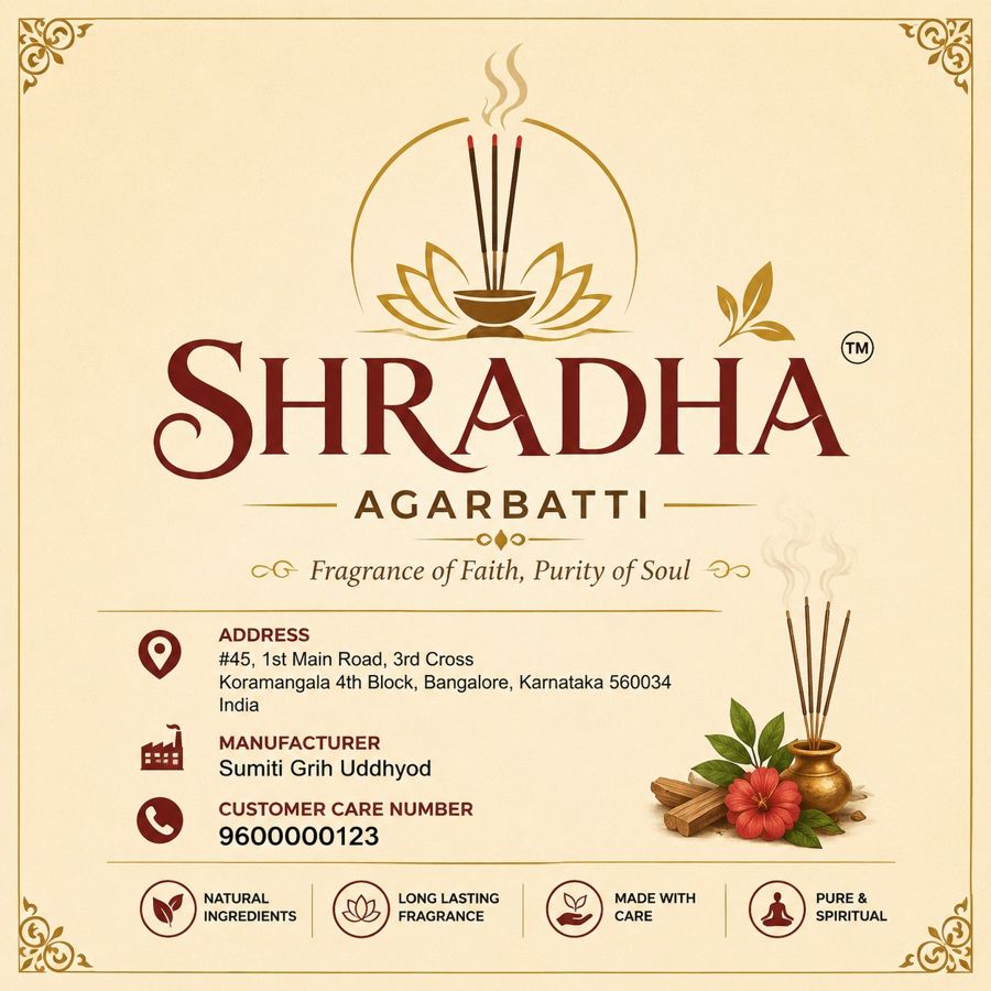 Product Label Design — AniketGraphics packaging design