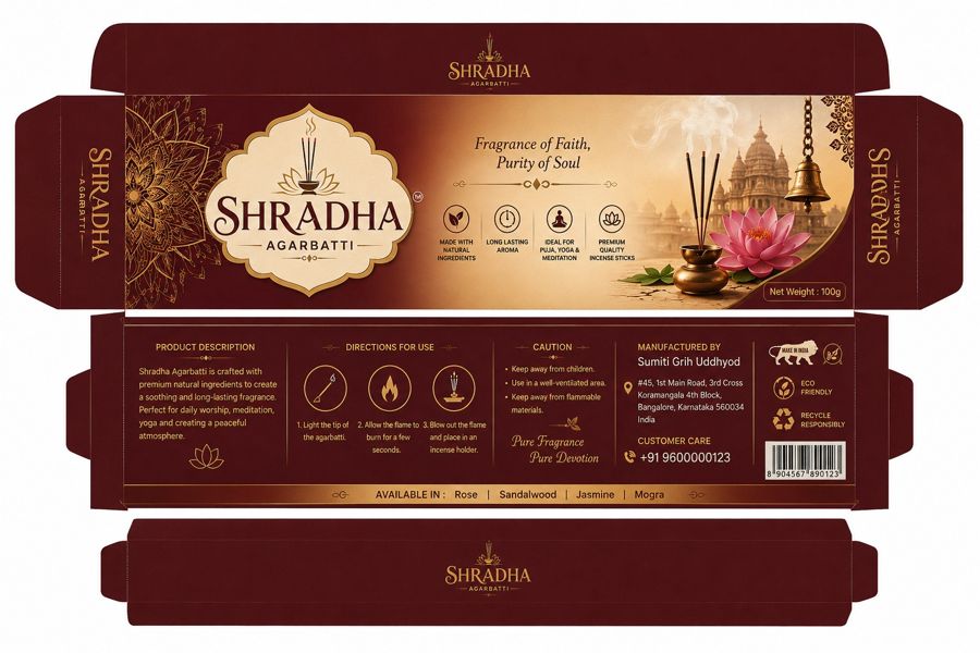 Custom Box Packaging Design — AniketGraphics packaging design